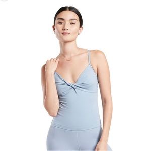 Athleta Powervita twist cami in blue
